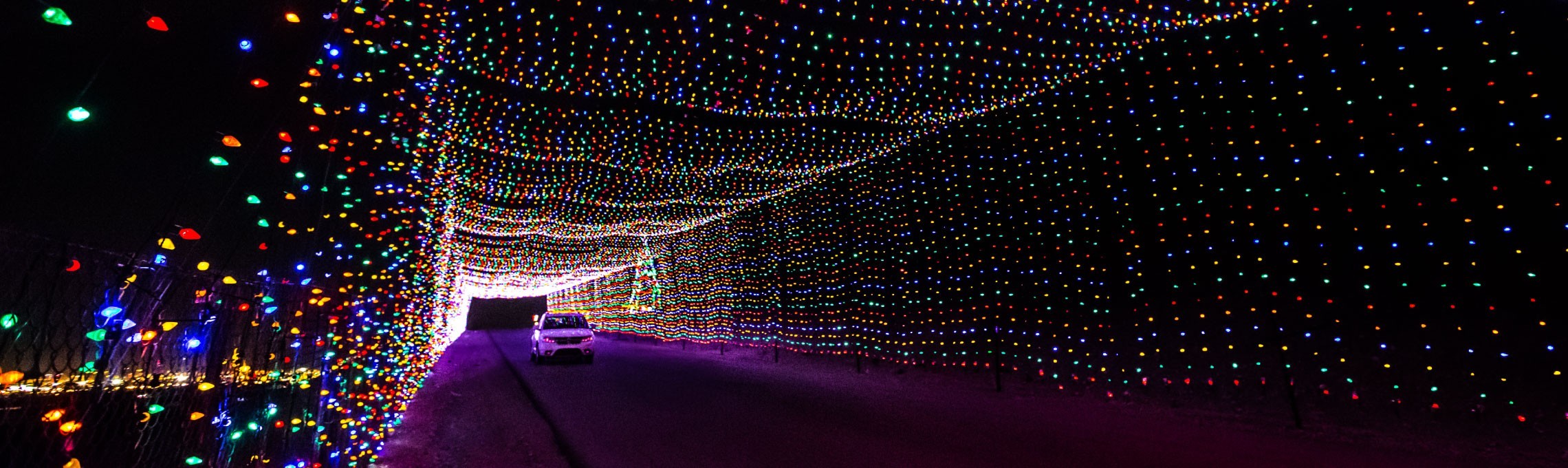 The Glittering Lights at the Las Vegas Motor Speedway