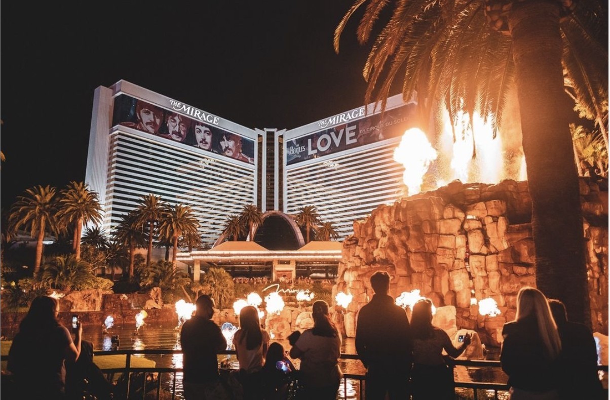 The Mirage Volcano