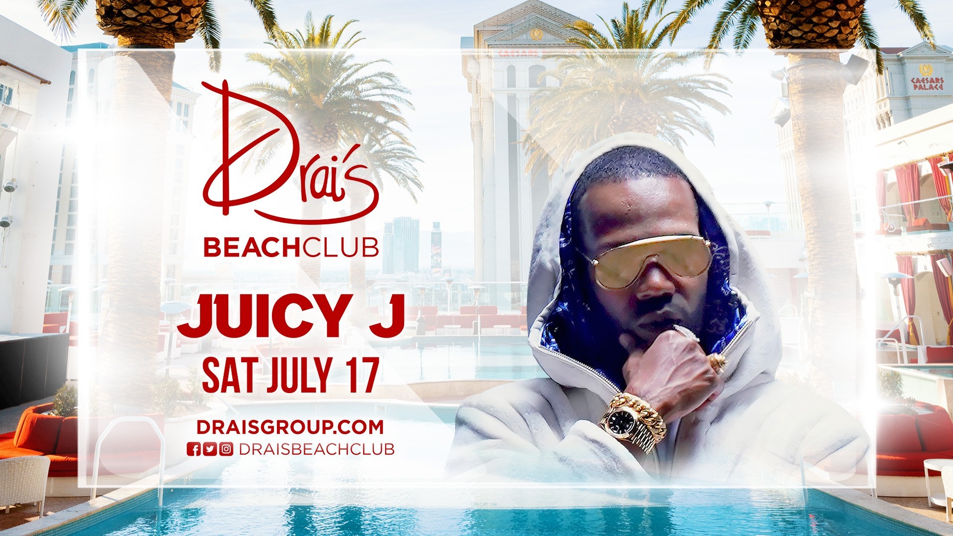 See and be seen at Drai's Beach Club