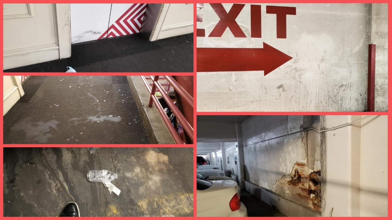 Nastiest Parking Garage - THE FLAMINGO