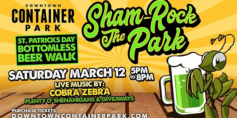 Drink beer for St Patrick's Day