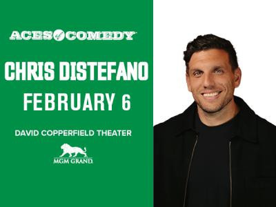 Chris Distefano Brings Big Laughs and Bigger Energy to MGM Grand’s Aces of Comedy