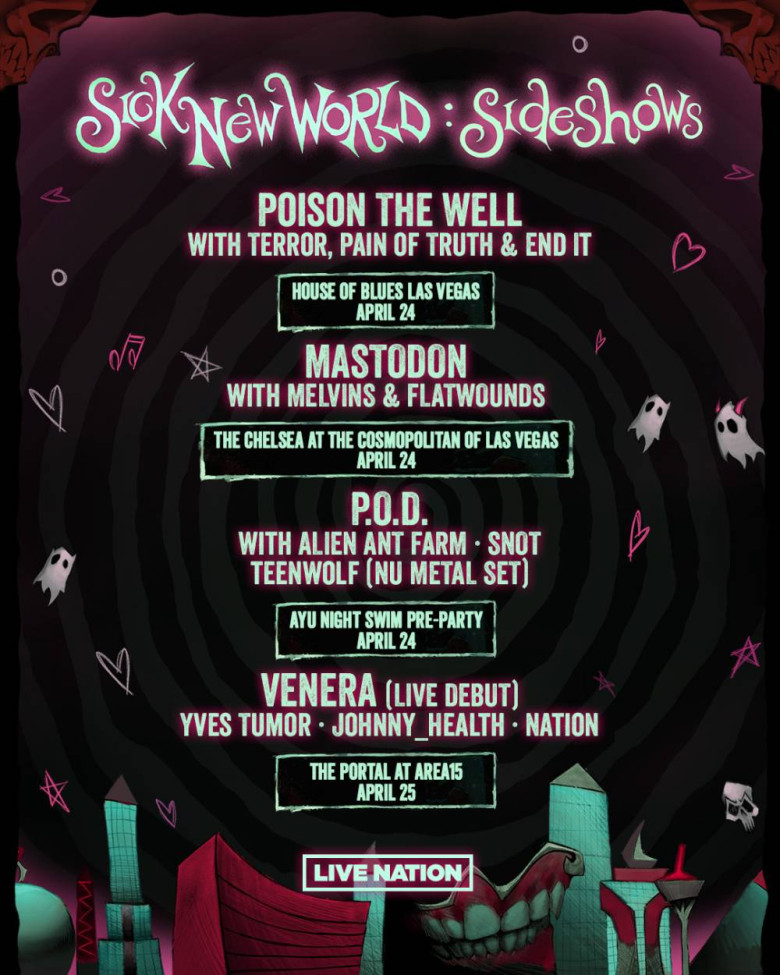 2026 Headliners and Sideshows