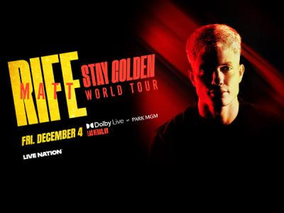 Matt Rife Brings Stay Golden World Tour to Dolby Live 2026