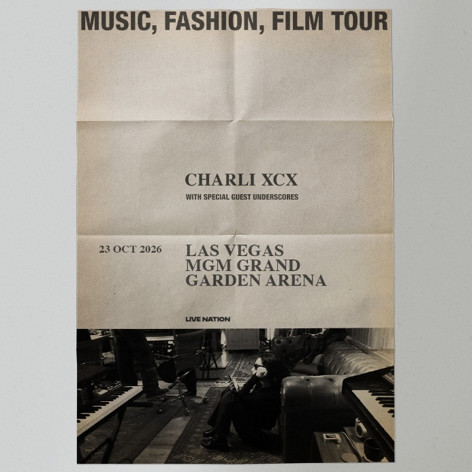 Charli xcx Brings Music Fashion Film Tour to MGM Grand 2026
