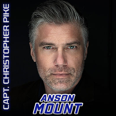 Anson Mount, appearing at Star Trek Las Vegas 2026