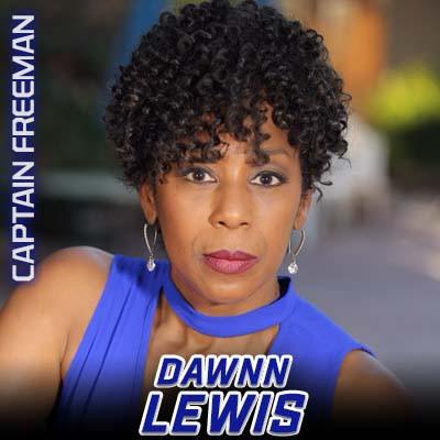 Dawnn Lewis as Captain Freeman in Star Trek: Lower Decks, appearing at Star Trek Convention Las Vegas 2026: All 196 Guests Attending