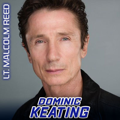 Dominic Keating as Lt. Malcolm Reed in Star Trek: Enterprise, appearing at Star Trek Convention Las Vegas 2026: All 196 Guests Attending