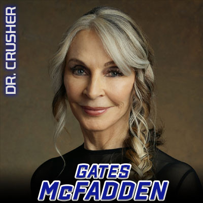 Gates McFadden as Beverly Crusher in Star Trek: The Next Generation, appearing at Star Trek Convention Las Vegas 2026: All 196 Guests Attending