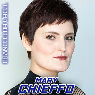 Mary Chieffo as Chancellor L&rsquo;Rell in Star Trek: Discovery, appearing at Star Trek Convention Las Vegas 2026: All 196 Guests Attending