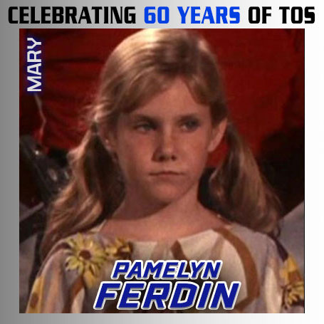 Pamelyn Ferdin as Mary in Star Trek: The Original Series, appearing at Star Trek Convention Las Vegas 2026: All 196 Guests Attending