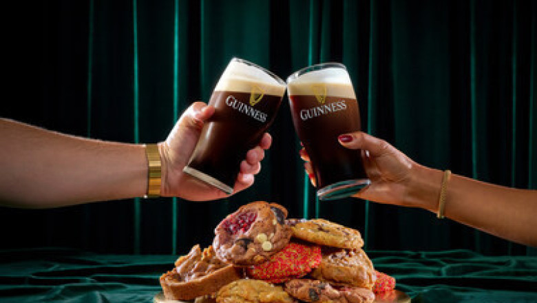 Guinness and Last Crumb Drop a Holiday Cookie Collab — Plus a Snowy Pop-Up Hits Las Vegas