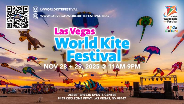 Las Vegas Announces First-Ever World Kite Festival for Thanksgiving Weekend 2026