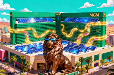 MGM Resorts Powers Las Vegas Strip with 100% Solar Energy