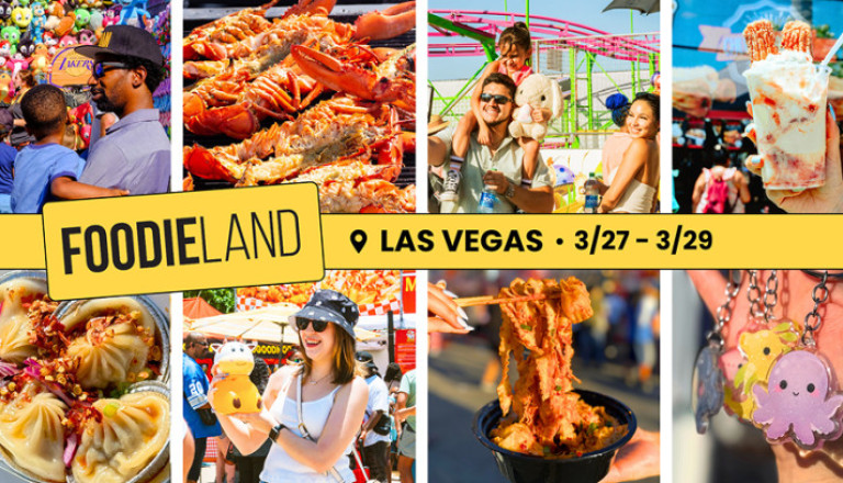 Las Vegas Motor Speedway Hosts FoodieLand Festival March 27-29