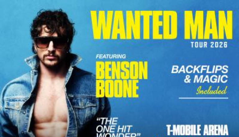 T-Mobile Arena Hosts Benson Boone's 2026 Wanted Man Tour