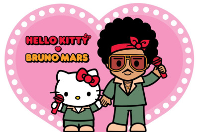 Hello Kitty Takes Over Vegas for Bruno Mars Tour at Allegiant