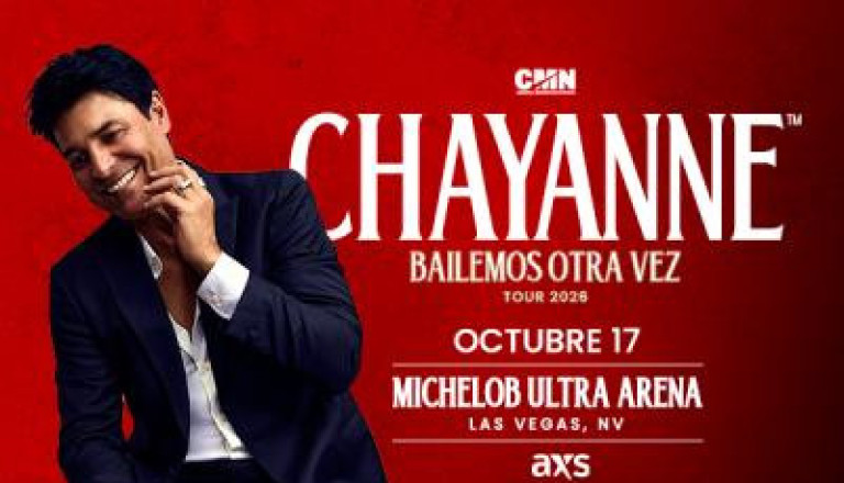 Chayanne Brings Bailemos Otra Vez Tour to Las Vegas in 2026