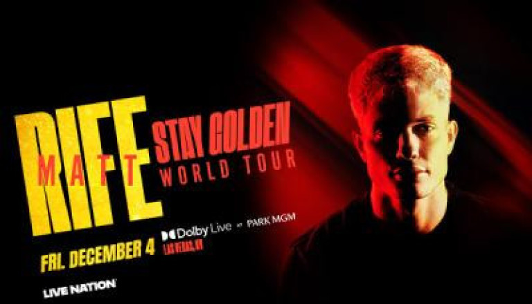 Matt Rife Brings Stay Golden World Tour to Dolby Live 2026