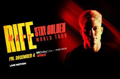 Matt Rife Brings Stay Golden World Tour to Dolby Live 2026